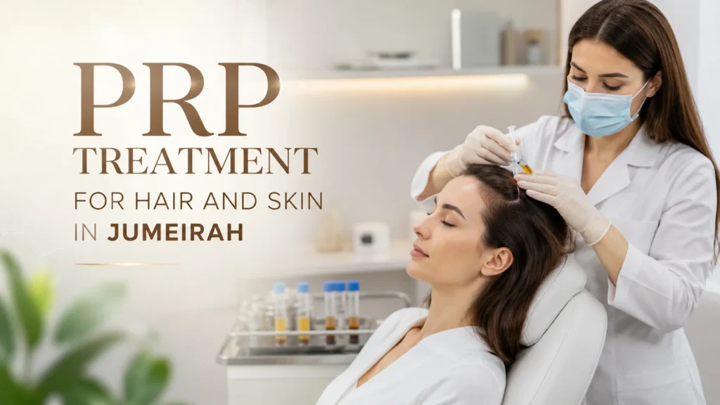 PRP treatment for hair and skin in Jumeirah