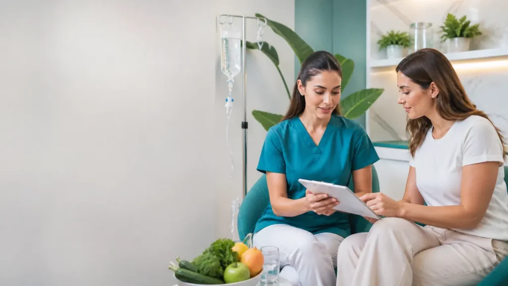 IV wellness consultation for weight loss support in Dubai